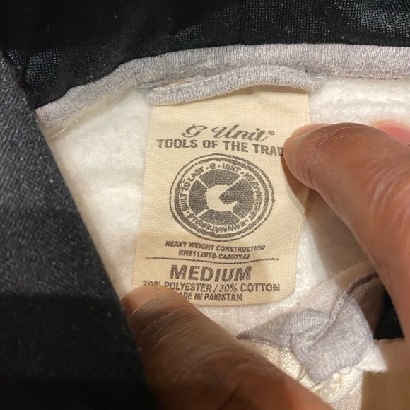 G-Unit Hoodie white hoodie - Medium - Picture 5 of 5